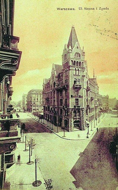 Siedziba firmy Gebethner i Wolff w Warszawie przy ul. Nowosiennej 9 (stan z 1917)