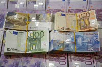 Franki szwajcarskie (CHF), euro (EUR)