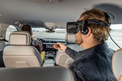 Audi wykorzystuje VR w samochodzie
