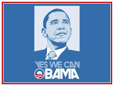 Obama i jego słynne hasło "Tak, możemy"