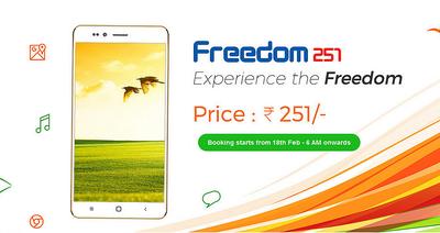 Promocyjna cena Freedom 251