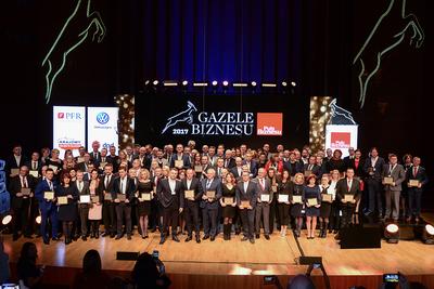 REPREZENTACJA: Przedstawiciele ponad 300 firm z Opolszczyzny i Górnego Śląska
wzięli udział w katowickiej gali Gazel Biznesu.