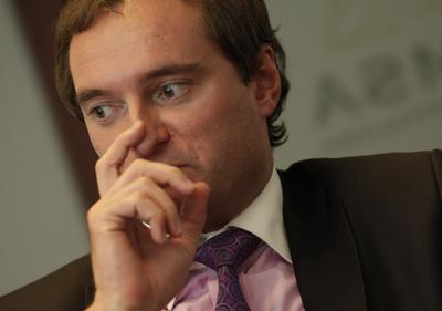 Grzegorz Leszczyński, szef rady nadzorczej Idea TFI, mówi że Piotr Kukowski wyczerpał mandat zaufania i dlatego stracił funkcję prezesa zarządu (Fot: Marek Wiśniewski, "Puls Biznesu")