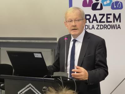 Prof. Jan Walewski, dyrektor Centrum Onkologii - Instytutu im. M. Skłodowskiej-Curie w Warszawie
