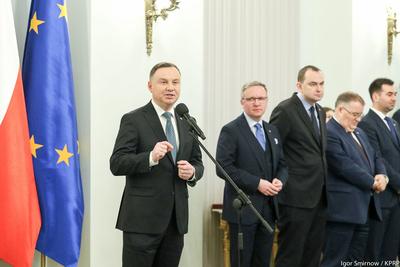 Prezydent RP Andrzej Duda wręczył akty nominacyjne nauczycielom akademickim oraz pracownikom nauki i sztuki - 4 marca 2020 r.