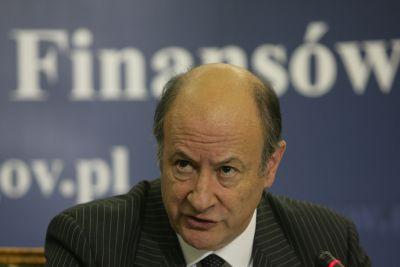 Jacek Rostowski, minister finansów