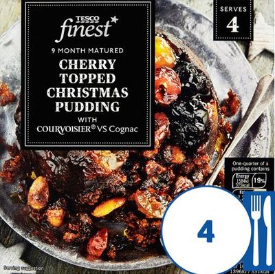 Christmas pudding z Tesco
