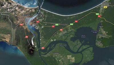 Świnoujście w Google Maps