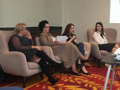 Konferencja prasowa z udziałem laureatek i koordynatorki konkursu "Położna na medal 2018"
