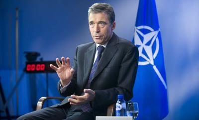 Anders Fogh Rasmussen, fot. Bloomberg