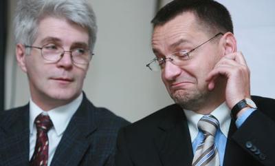 Mirosław Gronicki (z lewej) i Janusz Jankowiak, fot. Marek Wiśniewski