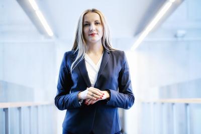 SIŁA PERSWAZJI: Katarzyna Walczyk-Matuszyk, wicedyrektor ds. innowacji w KPK PB UE, podkreśla, że polscy przedsiębiorcy powinni mieć udział w ostatecznym kształcie programu Horyzont Europa, który jest następcą Horyzontu 2020.