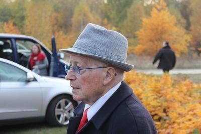 Filip Białowicz podczas wizyty w Polsce w 2013 r.