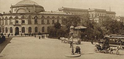Gmach Banku Polskiego, siedziba Giełdy od 1828 do 1877 roku.