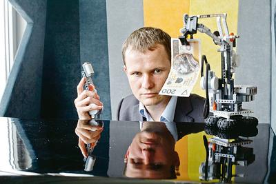 Wojciech Syrocki, właściciel RoboCampu (fot. M. Wiśniewski)