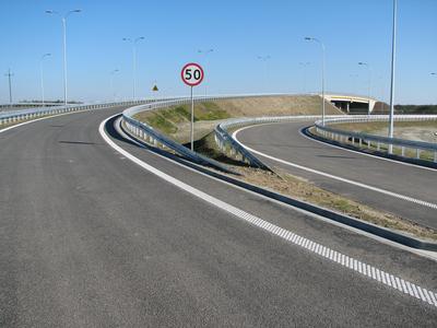Węzeł Warlubie czeka na otwarcie. Fot. ARC.