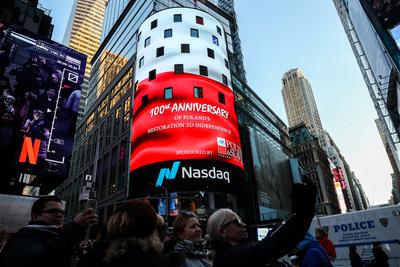Nasdaq MarketSite w Nowym Jorku