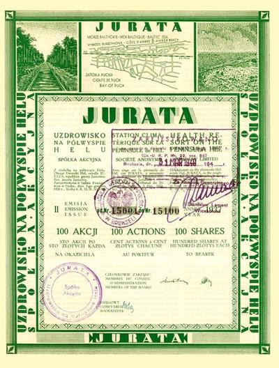 JURATA – UZDROWISKO NA PÓŁWYSPIE HELU