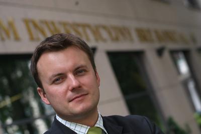 Michał Marczak, szef analityków DI BRE Banku (Fot: Tomasz Pikuła, "Puls Biznesu")