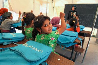 Dzieci wspierane przez UNICEF