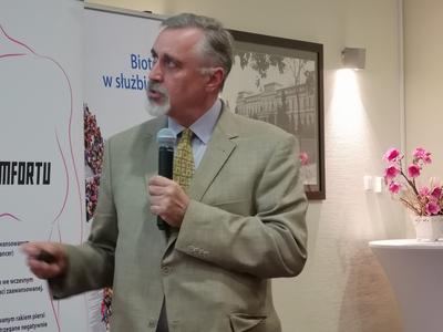 Prof. Tadeusz Pieńkowski, kierownik Kliniki Onkologii i Hematologii CSK MSWiA w Warszawie