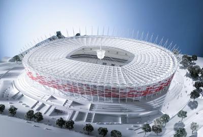 Wizualizacja Stadionu Narodowego w Warszawie