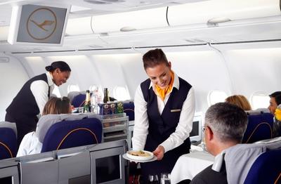 Klasa biznes w Lufthansie