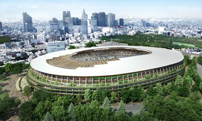 Artystyczna wizja Tokyo Olympic Stadium