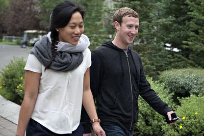 Priscilla Chan i Mark Zuckerberg