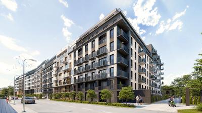 ARCHITEKTURA: Diasfera Łódzka to przykład nowych budynków, które nawiązują do tradycyjnej,
kamienicznej architektury utrzymaniem skali zabudowy, tj. wysokości i
tradycyjnych podziałów szerokości.