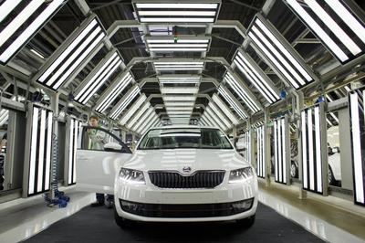 Fabryka samochodów marki Skoda