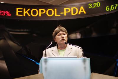 KRADZIEŻ APLIKACJI: Andrzej Piecuch, prezes Ekopolu, twierdzi, że urzędnicy resortu finansów poprosili pracowników spółki o opisanie jej aplikacji i przygotowanie oferty handlowej, a przekazane know-how wykorzystali do budowy własnej.