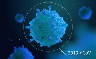 Koronawirus 2019-nCoV - ilustracja 3D