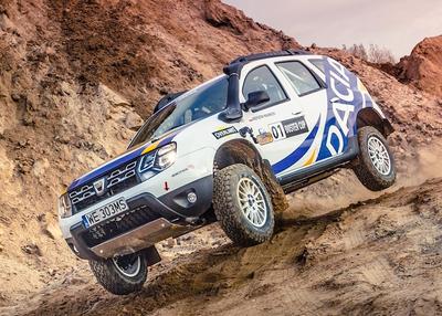 Dacia duster przygotowana do ścigania