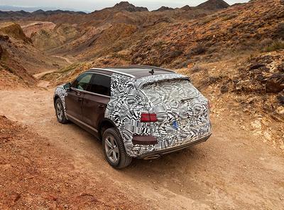 Nowy volkswagen touareg