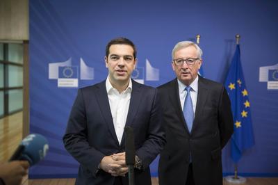 Aleksis Tsipras i Jean-Claude Juncker