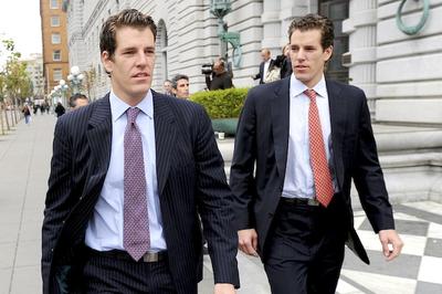 Bracia Winklevoss FOT. Bloomberg