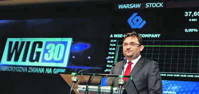 Paweł Tamborski, prezes GPW