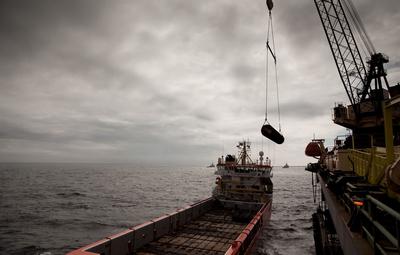 Gazociąg Nord Stream, układanie na Morzu Bałtyckim