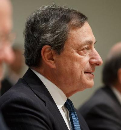 Mario Draghi, fot. Bloomberg