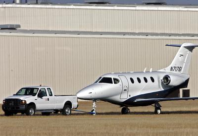 Samolot Hawker Beechcraft (fot. Bloomberg)