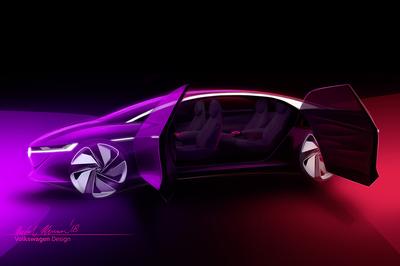 NIEMCY REALIZUJĄ PLAN: Volkswagen zapowiedział wcześniej, że do 2025 r. wprowadzi na rynek ponad 20 elektrycznych modeli. Inżynierowie muszą więc pracować pełną parą — I.D. vizzion to ich najnowsze dzieło.