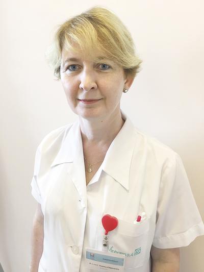 dr Joanna Filipowska, kierownik Zakładu Rehabilitacji w Białostockim Centrum Onkologii
