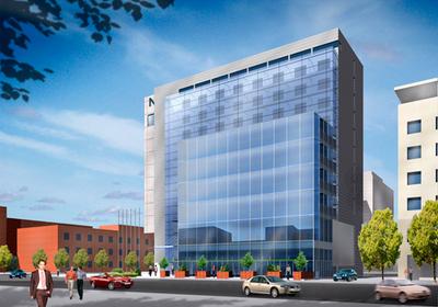 Projekt łódzkiego Novotelu