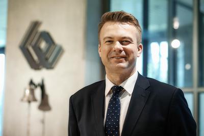 Jarosław Grzywiński, p.o. szefa GPW