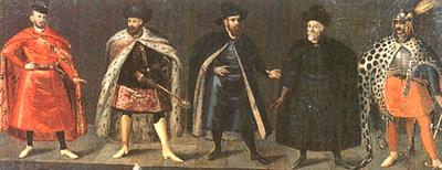 Stroje męskie polskiej szlachty, XVII wiek