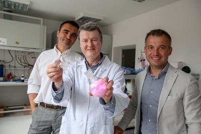 Na zdj. od lewej Marek Borzestowski, Tomasz Ciach i Adam Kiciak.