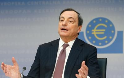 Mario Draghi, szef ECB (fot. Bloomberg)