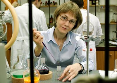 Prof. Dorota Gryko z Instytutu Chemii Organicznej