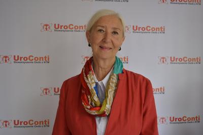 Anna Sarbak, prezes Stowarzyszenia Osób z NTM "UroConti"